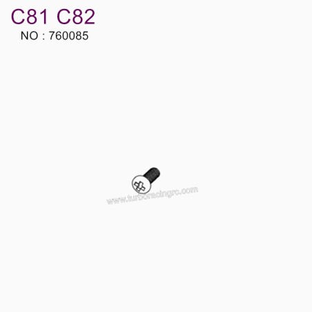 TURBO RACING 1:76 C81 C82 Spare parts Short Screw 760085