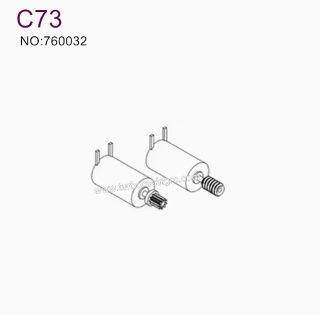 TURBO RACING 1:76 C73 Parts Motor 760032